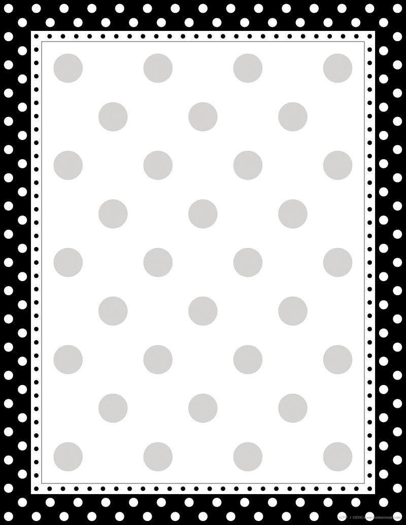 Barker Creek Chevron & Dots Computer Paper, 8.5" x 11", 60 lbs., Assorted Colors, 200 Sheets/Pack (SS0756)