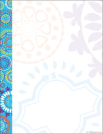 Barker Creek Chevron & Dots Computer Paper, 8.5" x 11", 60 lbs., Assorted Colors, 200 Sheets/Pack (SS0756)