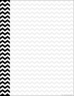 Barker Creek Chevron & Dots Computer Paper, 8.5" x 11", 60 lbs., Assorted Colors, 200 Sheets/Pack (SS0756)