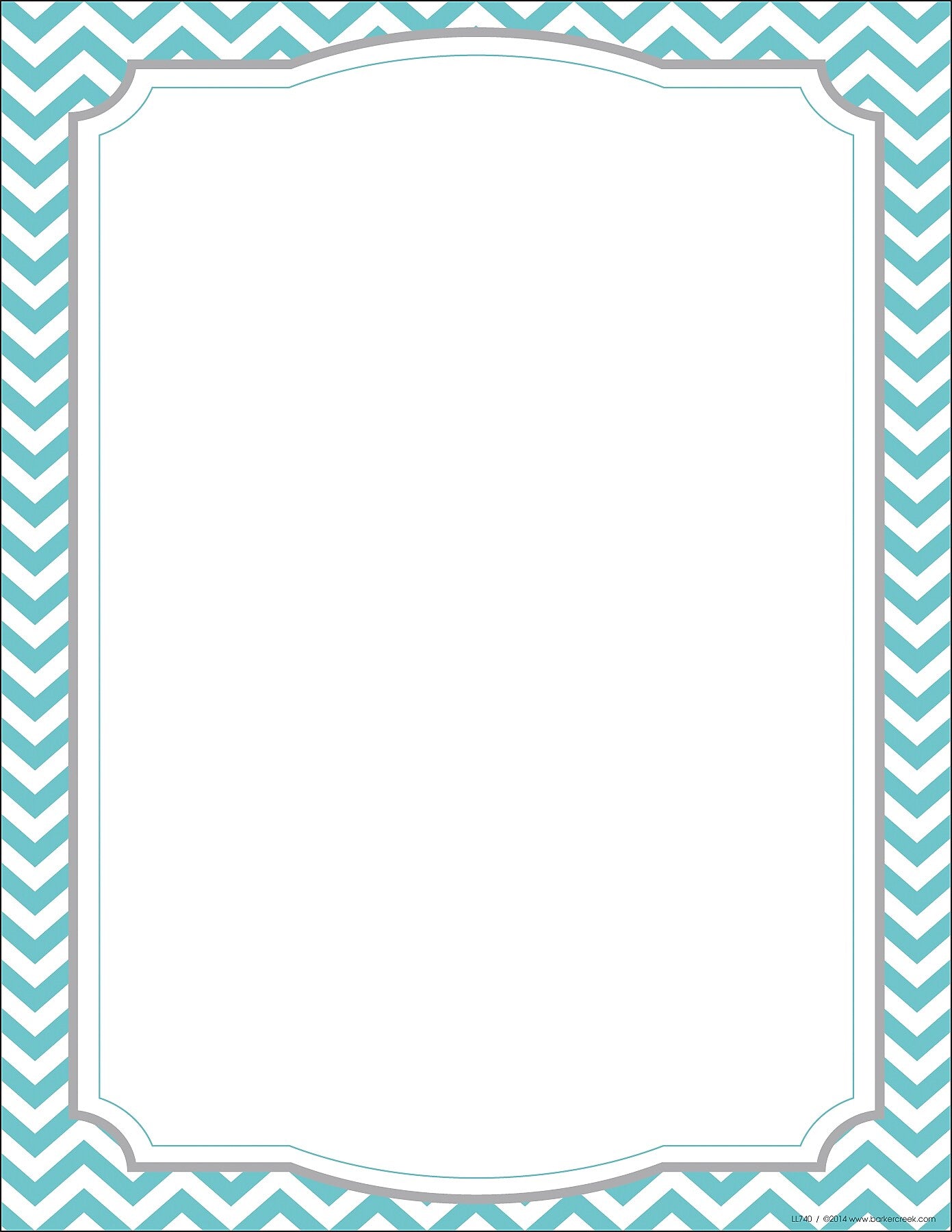 Barker Creek Chevron & Dots Computer Paper, 8.5" x 11", 60 lbs., Assorted Colors, 200 Sheets/Pack (SS0756)