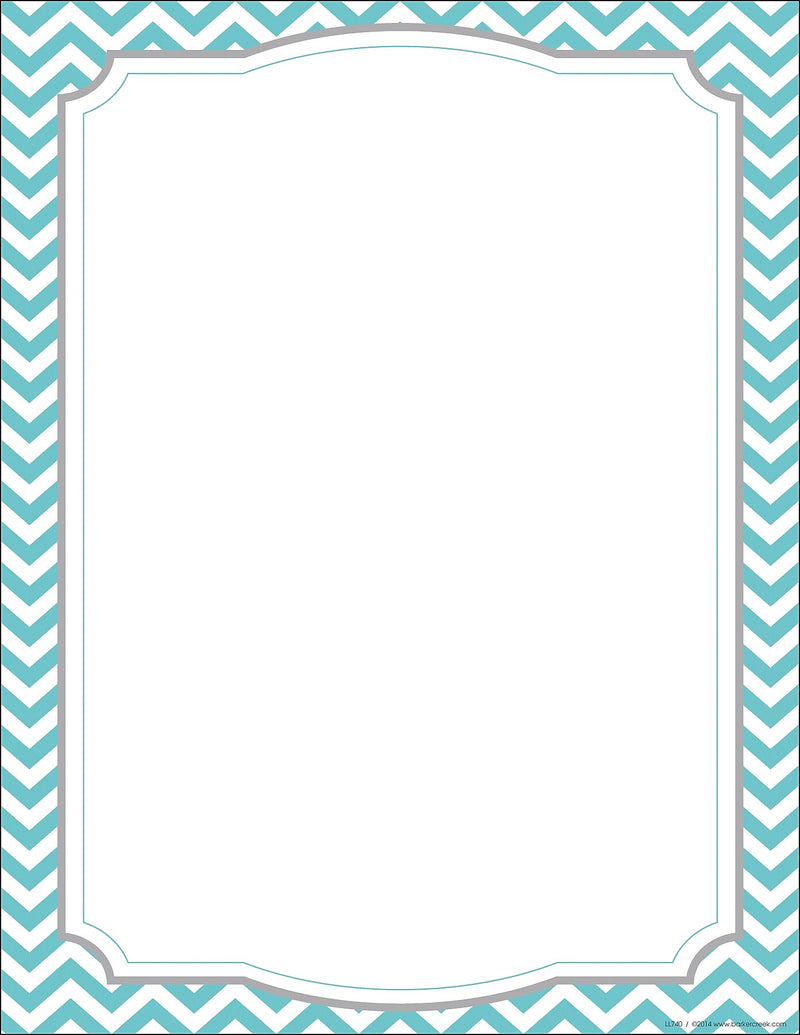Barker Creek Chevron & Dots Computer Paper, 8.5" x 11", 60 lbs., Assorted Colors, 200 Sheets/Pack (SS0756)