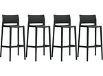 Global Bakhita Plastic Banquet/Reception Chair, Char 4/Carton (6754CHA)