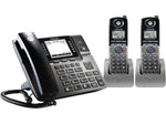 Motorola 4-Line Corded/Cordless Phone Bundle, Gray/Black (ML1002H)