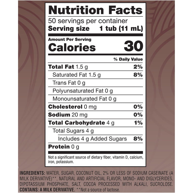 Coffee mate Salted Caramel Chocolate Liquid Creamer, 0.38 Oz., 50/Box (77197)