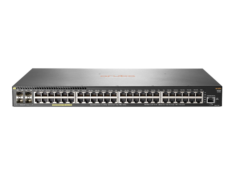 Aruba 2930F 48-Port Managed Switch, 10/100/1000 Mbps, Black (JL256A#ABA)