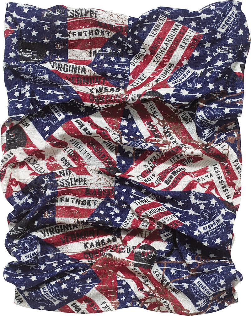 Ergodyne CORE Headband, Stars & Stripes, One Size (42103)