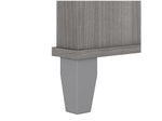 Bush Furniture Somerset 72"W Office Desk with Drawers, Platinum Gray (WC81272)