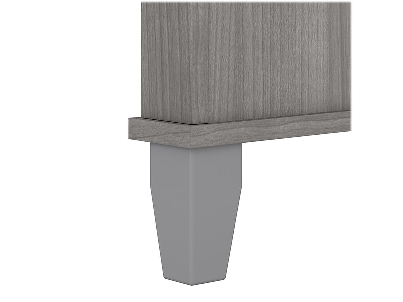 Bush Furniture Somerset 72"W Office Desk with Drawers, Platinum Gray (WC81272)