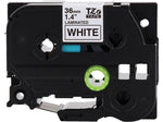 Brother P-touch TZe-M261 Label Maker Tape, 1.42"W, Black on Matte White