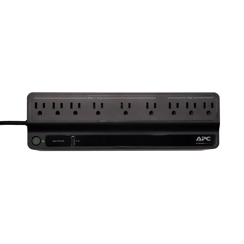 APC Back-UPS 900VA 9-Outlet Battery Backup & Surge Protector, Black (BVN900M1)