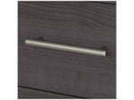 Bush Furniture Somerset 72"W 3 Position Sit to Stand L Shaped Desk with Hutch, Storm Gray (SET015SG)