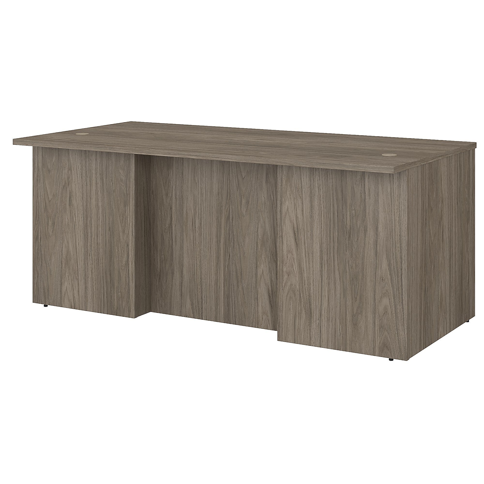 Bush Business Furniture Office 500 72"W Executive Desk, Modern Hickory (OFD172MHK)