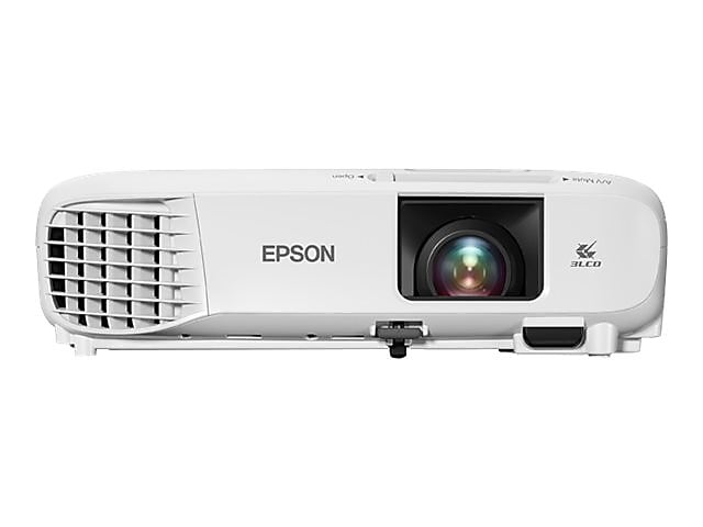 Epson PowerLite 118 3LCD XGA Classroom Projector with Dual HDMI, White (V11HA03020)