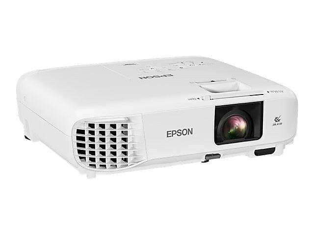 Epson PowerLite 118 3LCD XGA Classroom Projector with Dual HDMI, White (V11HA03020)