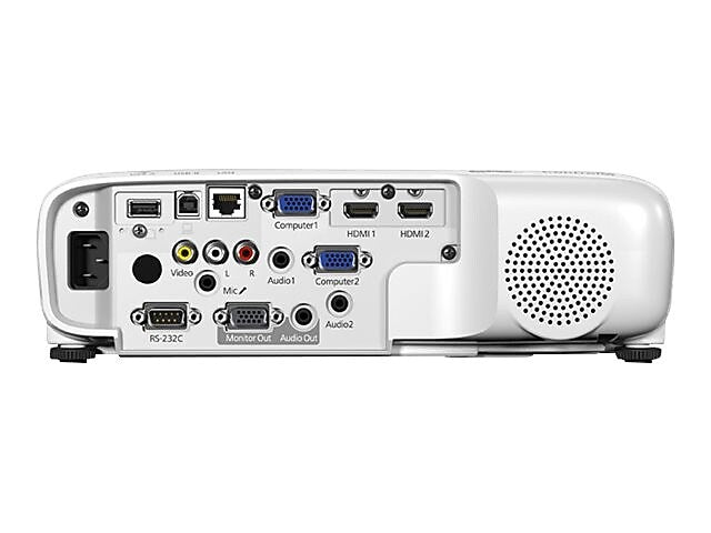 Epson PowerLite 119W 3LCD WXGA Classroom Projector with Dual HDMI, White (V11H985020)
