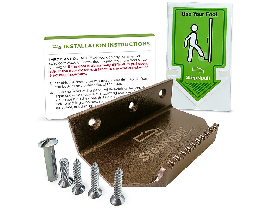 StepNpull Gold Foot-Operated Door Opener (SNPE-GV)