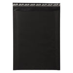 JAM Paper® Bubble Lite Padded Mailers, 9 x 12, Black Kraft, 25/Pack (kp9x12bl)