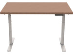 Allsteel Altitude 3-Stage A6 48"W x 30"D Height Adjustable Table Desk, Fawn Cypress (TABLE4830011_F3)