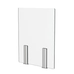 Fellowes Protective Safety Barrier Screen, 29 " x  21", Clear, Acrylic (8028801)