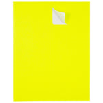 JAM Paper Laser/Inkjet Shipping Labels, 2" x 4", Neon Yellow, 10 Labels/Sheet, 12 Sheets/Pack (3543282)