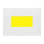 JAM Paper Laser/Inkjet Shipping Labels, 2" x 4", Neon Yellow, 10 Labels/Sheet, 12 Sheets/Pack (3543282)