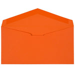JAM Paper Monarch Colored Envelopes, 3.875 x 7.5, Orange Recycled, 25/Pack (34097575)