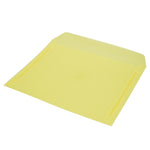 JAM Paper 9 x 12 Booklet Translucent Vellum Envelopes, Primary Yellow, 25/Pack (1592184)