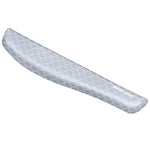 Fellowes PlushTouch Microban Foam Keyboard Wrist Rest, Gray Lattice (9549801)