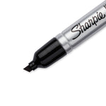 Sharpie King Size Tank Permanent Marker, Chisel Tip, Black, 12/Pack (15001A)