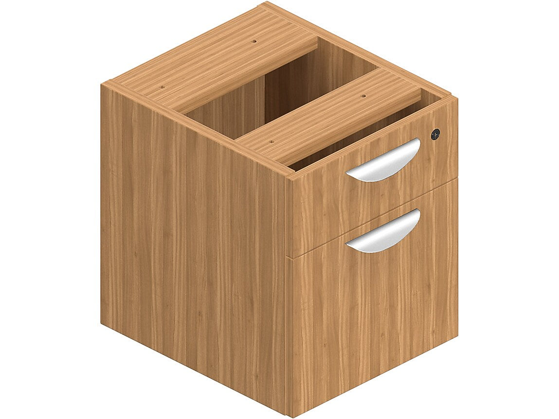 Offices To Go Superior 2-Drawer File Storage, Autumn Walnut (TDSL19HBFAWL)
