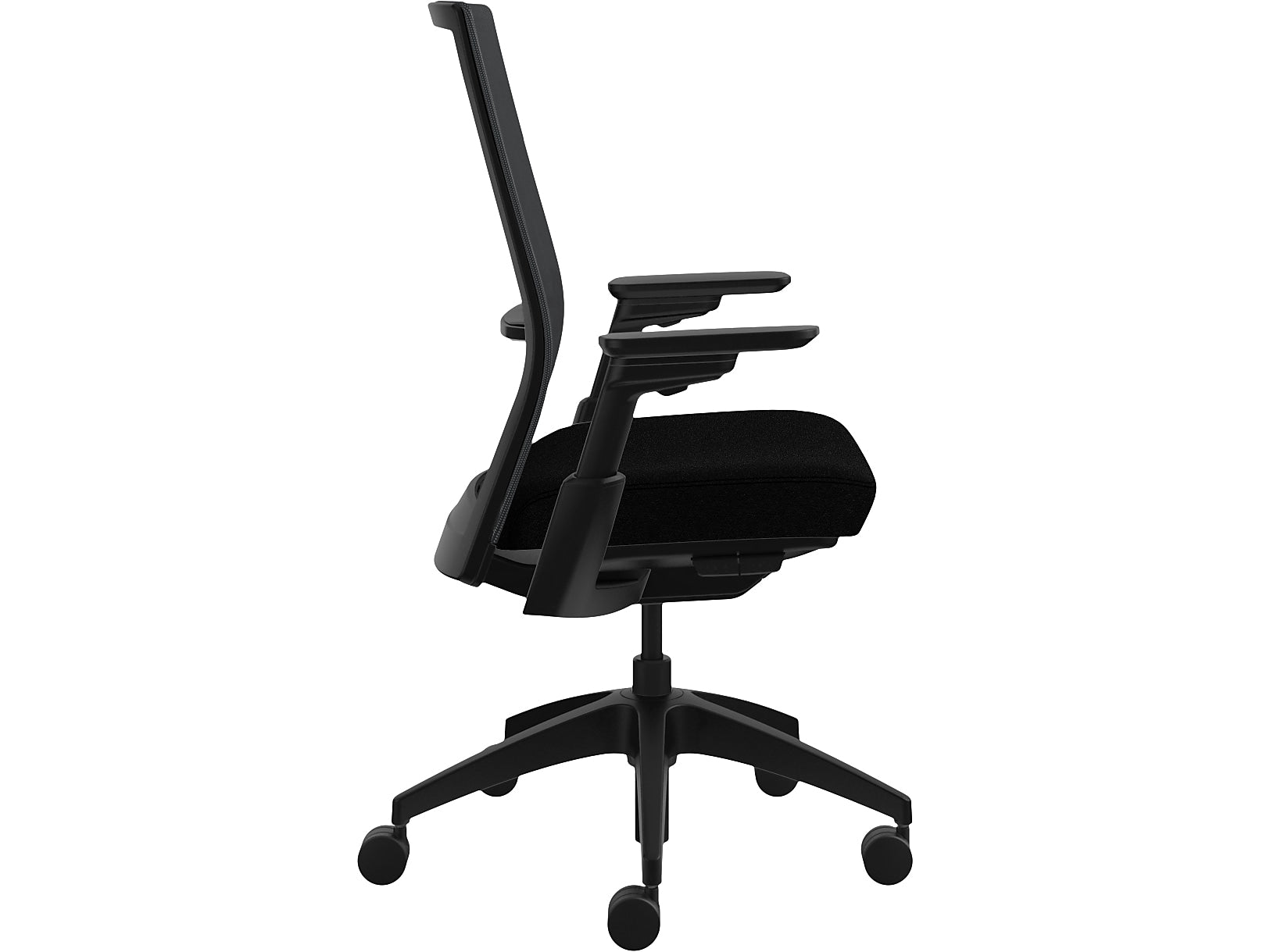 Allsteel Evo Mesh Back Upholstered Task Chair, Black (DWW-MHWNO007)