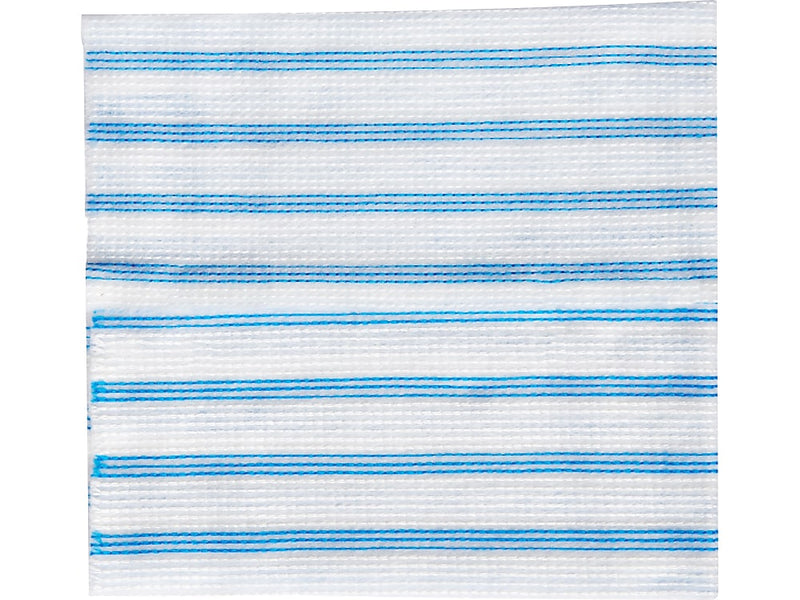 Rubbermaid HYGEN Microfiber Cleaning Cloths, 12" x 12", White/Blue, 600 Cloths/Pack (2134283)