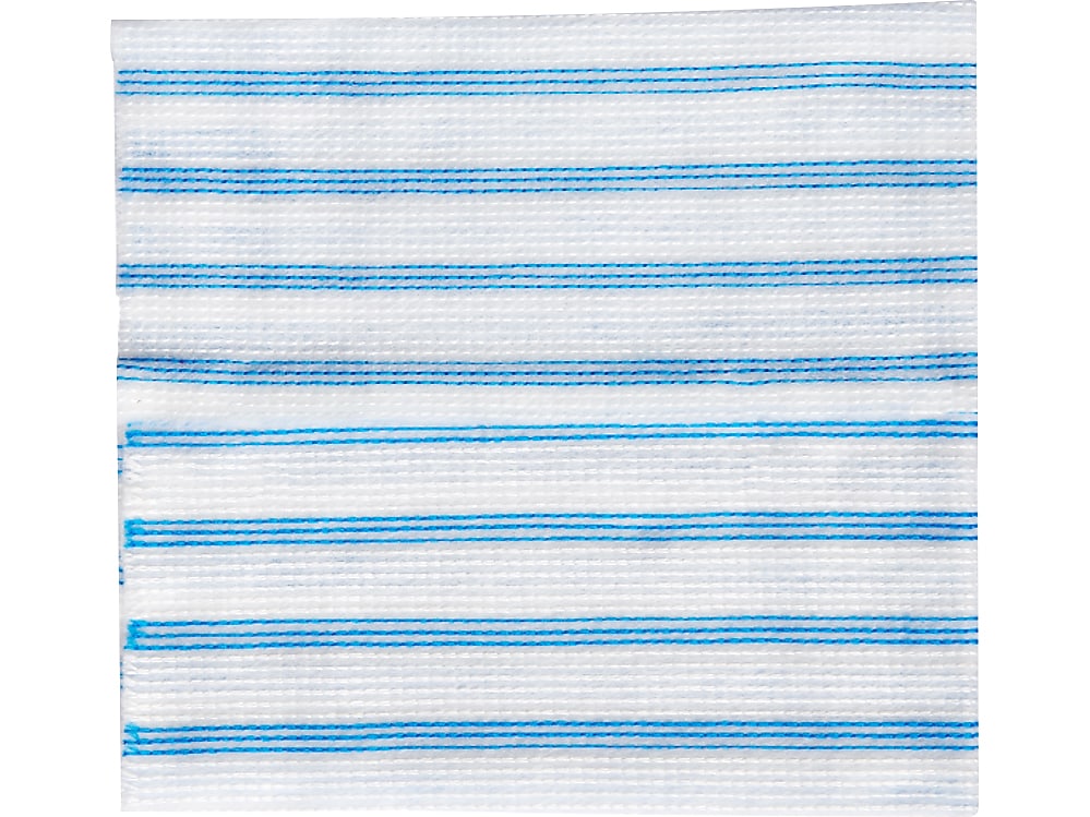 Rubbermaid HYGEN Microfiber Cleaning Cloths, 12" x 12", White/Blue, 600 Cloths/Pack (2134283)