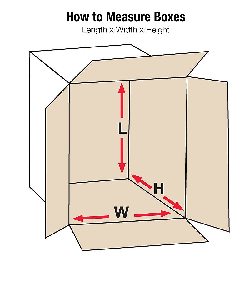 18" x 12" x 6" Shipping Boxes, 32 ECT, White, 25/Bundle (18126W)