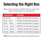 16" x 8" x 8" Heavy Duty Shipping Boxes, 48 ECT, 15/Bundle (HD1688DW)