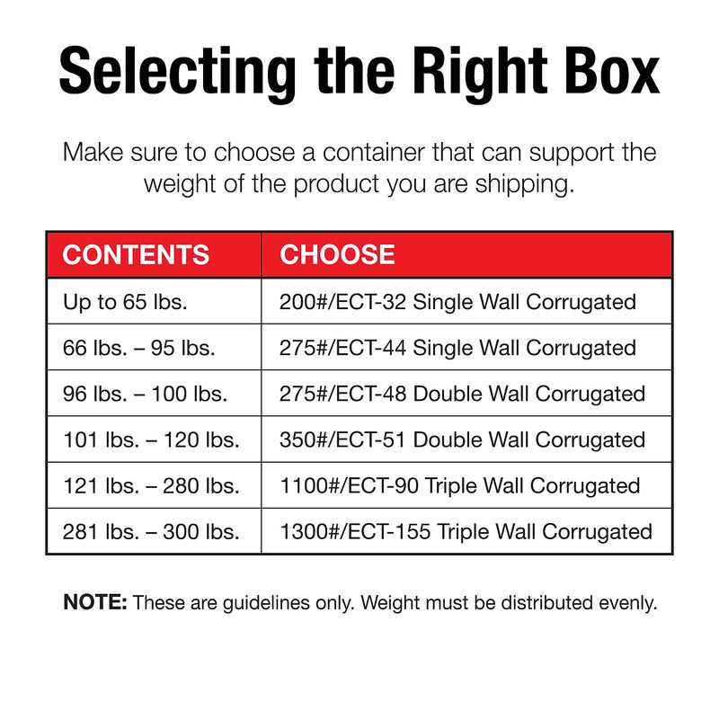 16" x 8" x 8" Heavy Duty Shipping Boxes, 48 ECT, 15/Bundle (HD1688DW)