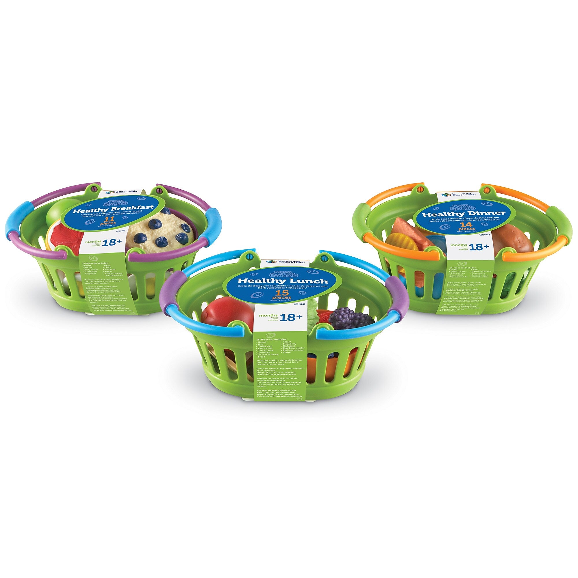 Learning Resources New Sprouts Healthy Basket Bundle
