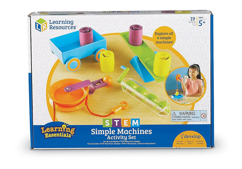 Learning Resources Learning Essentials STEM Simple Machines Activity Set (LER2824)