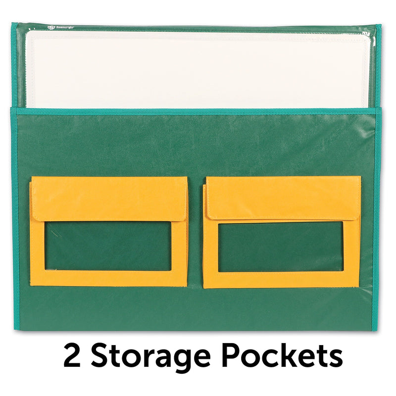 Learning Resources Write-On/Wipe-Off Magn Demo Double-Sided Tabletop Pckt Chrt (LER2699)