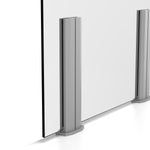 Fellowes Protective Safety Barrier Screen, 24" x 21", Clear, Acrylic (8026801)