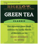Bigelow Classic Green Tea Bags, 28/Box (RCB00388)