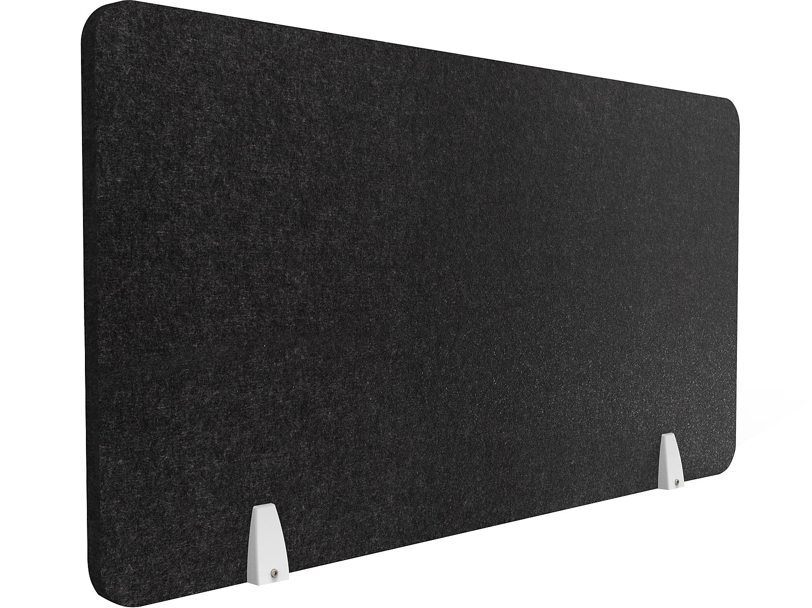 Lumeah Surface Mount Desk Screen, 23.5"H x 47"W Ash Polyester (LU.DS.48.24.1.A)