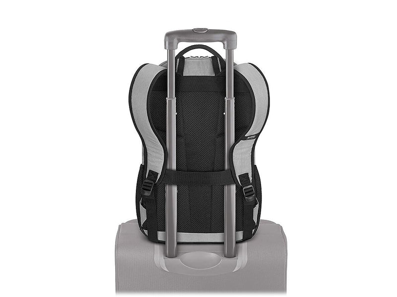 Solo New York Region Laptop Backpack, Gray Nylon (VAR704-10)