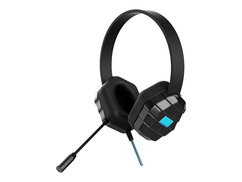Gumdrop Droptech USB B2 Headset, Over-the-Head, Black (01H004)