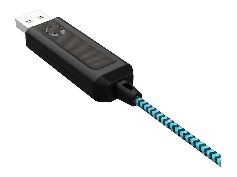 Gumdrop Droptech USB B2 Headset, Over-the-Head, Black (01H004)