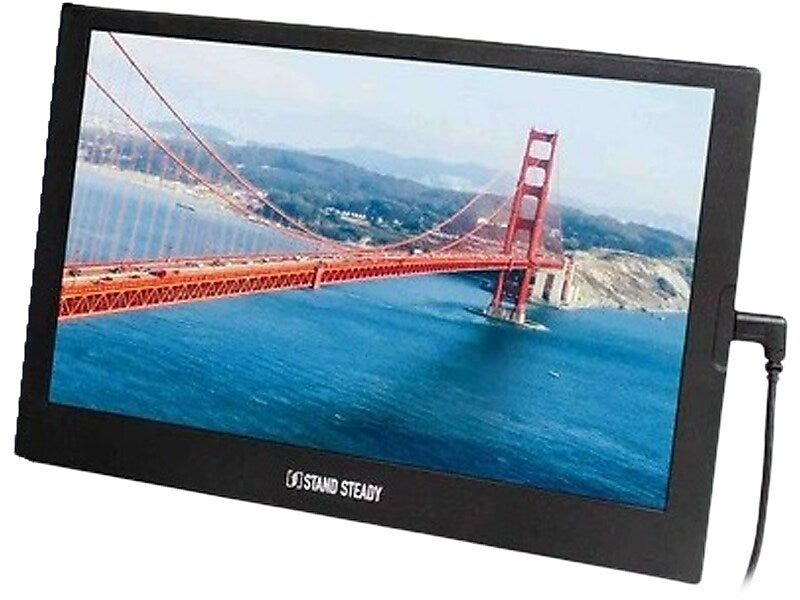 SideTrak Portable ST12BK 12.5" LCD Monitor, Black