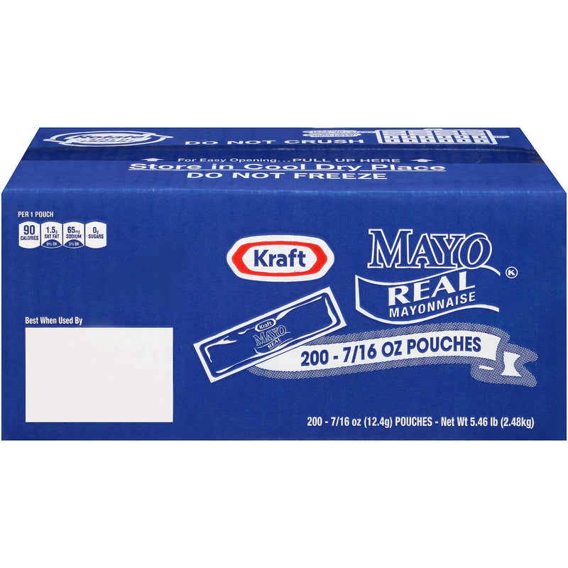 Kraft Mayonnaise, 0.44 oz., 200/Box (220-01118)