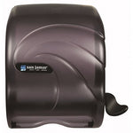 San Jamar Element Lever Roll Towel Dispenser, Black Pearl (SAN T990TBK)