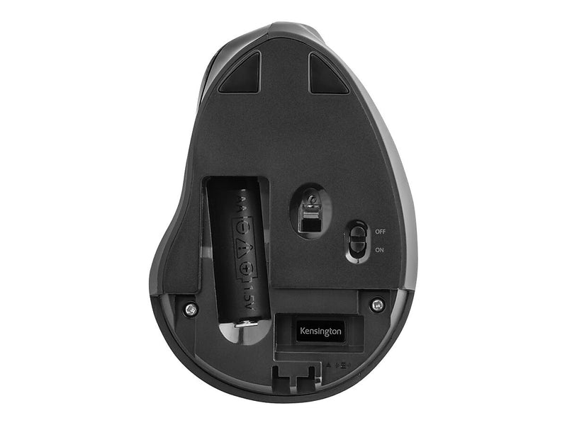 Kensington Pro Fit Ergo Wireless Optical Mouse, Black (K75501WW)