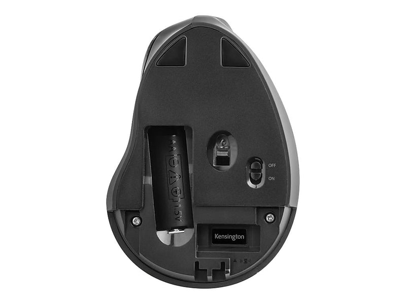 Kensington Pro Fit Ergo Wireless Optical Mouse, Black (K75501WW)